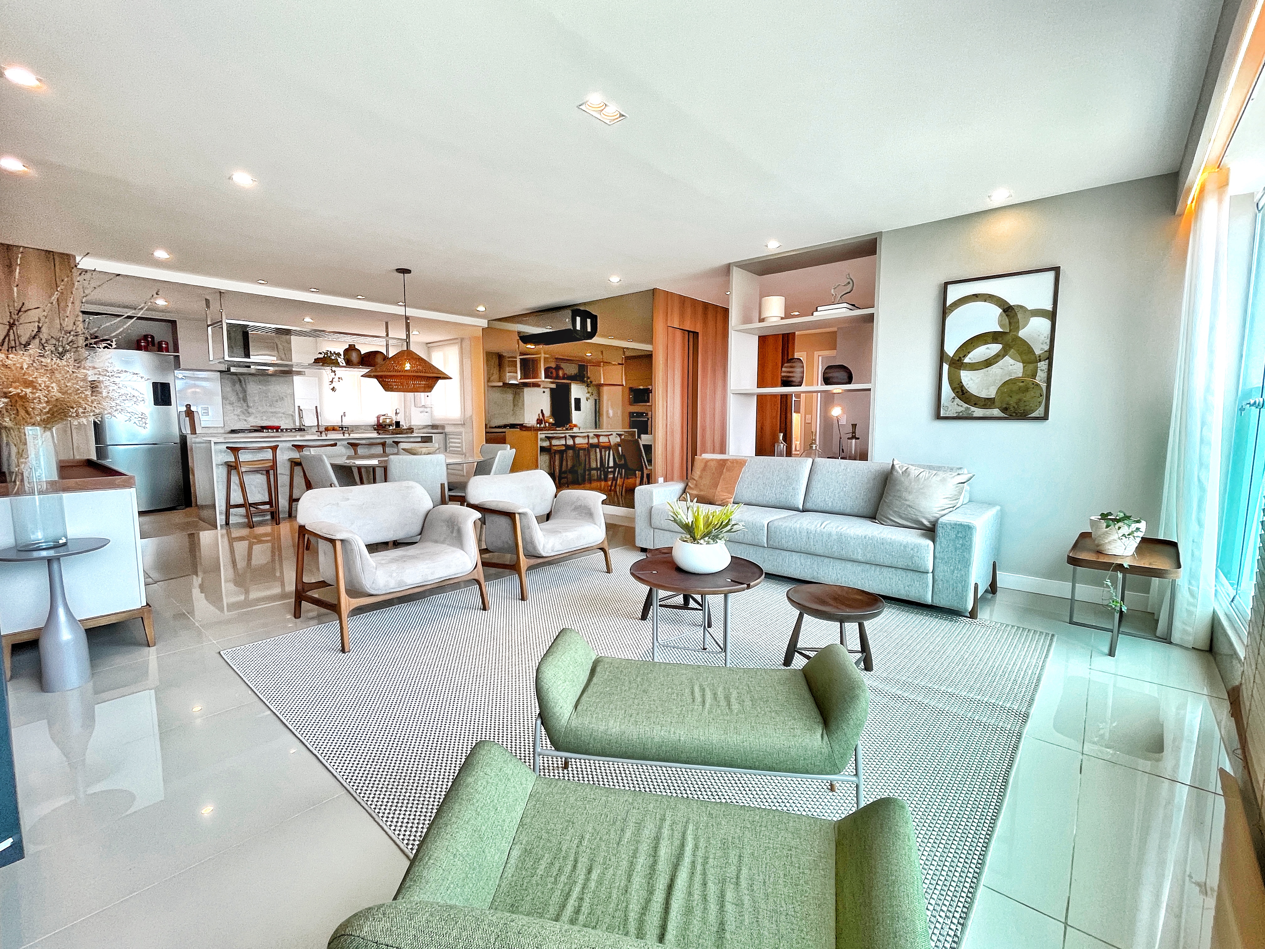 Península Lazer e Urbanismo | 128m² com 4 Quartos e Lazer de Resort