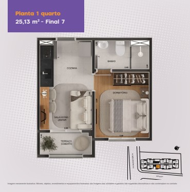 APARTAMENTO DE 1 E 2 DORM NA FREGUESIA DO Ó
