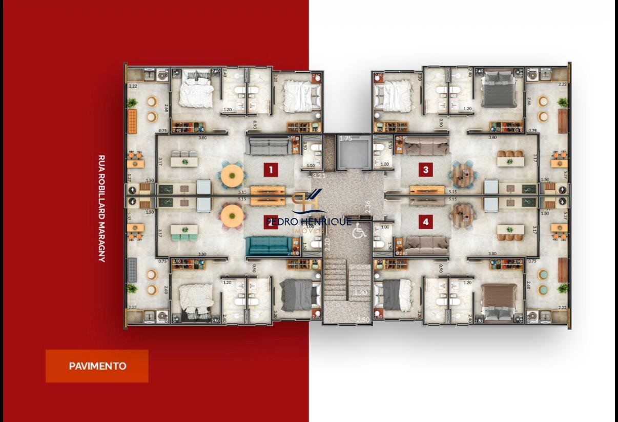 Apartamento 2 Suítes no Itaguá com Varanda Gourmet e Piscina