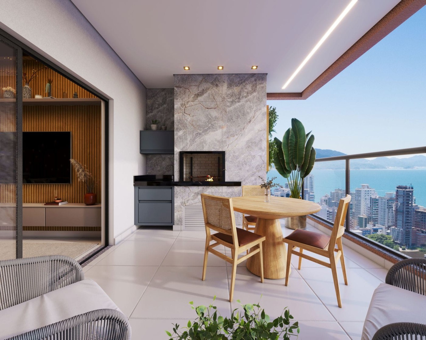 Apartamento para Venda em Porto Belo, Pereque, 3 dormitórios, 3 banheiros, 2 vagas