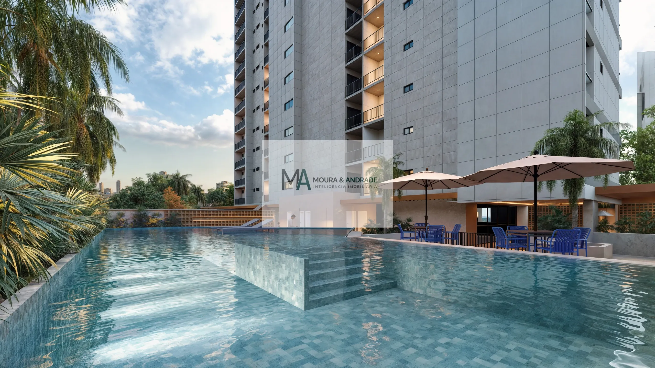 Apartamento com 4 quartos sendo 3 suites e 4 banheiros no Meireles