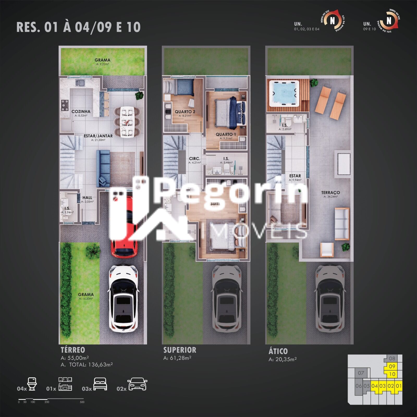 Sobrado, 3 quartos, 135 m² - Foto 43