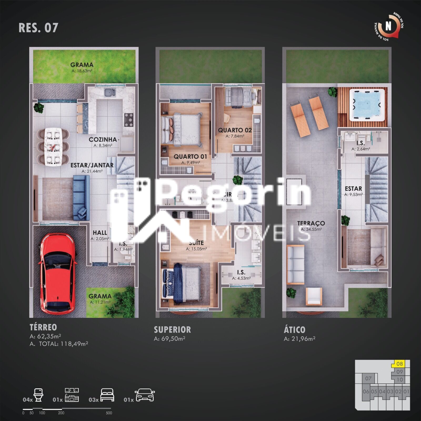 Sobrado, 3 quartos, 135 m² - Foto 48