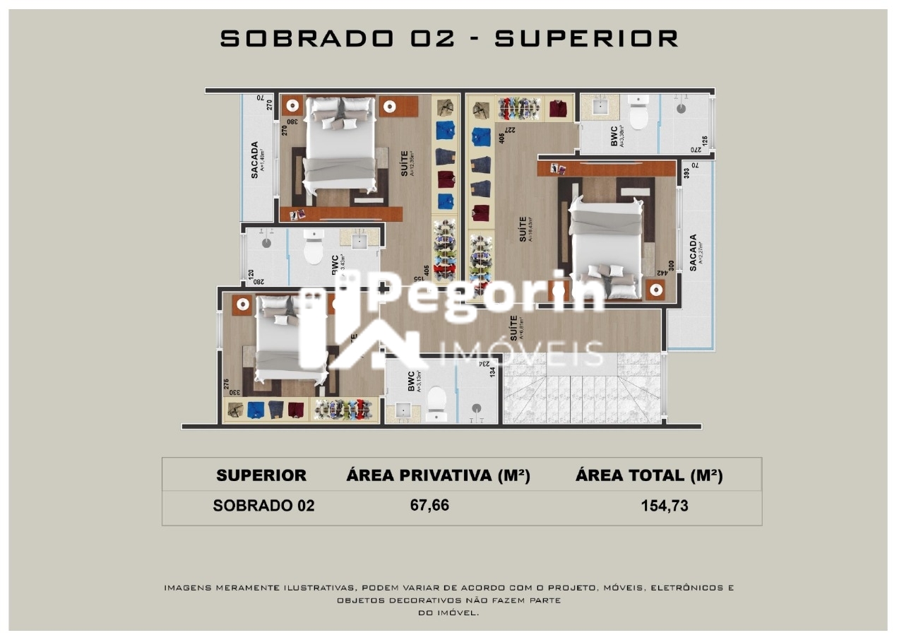 Casa, 3 quartos, 155 m² - Foto 44