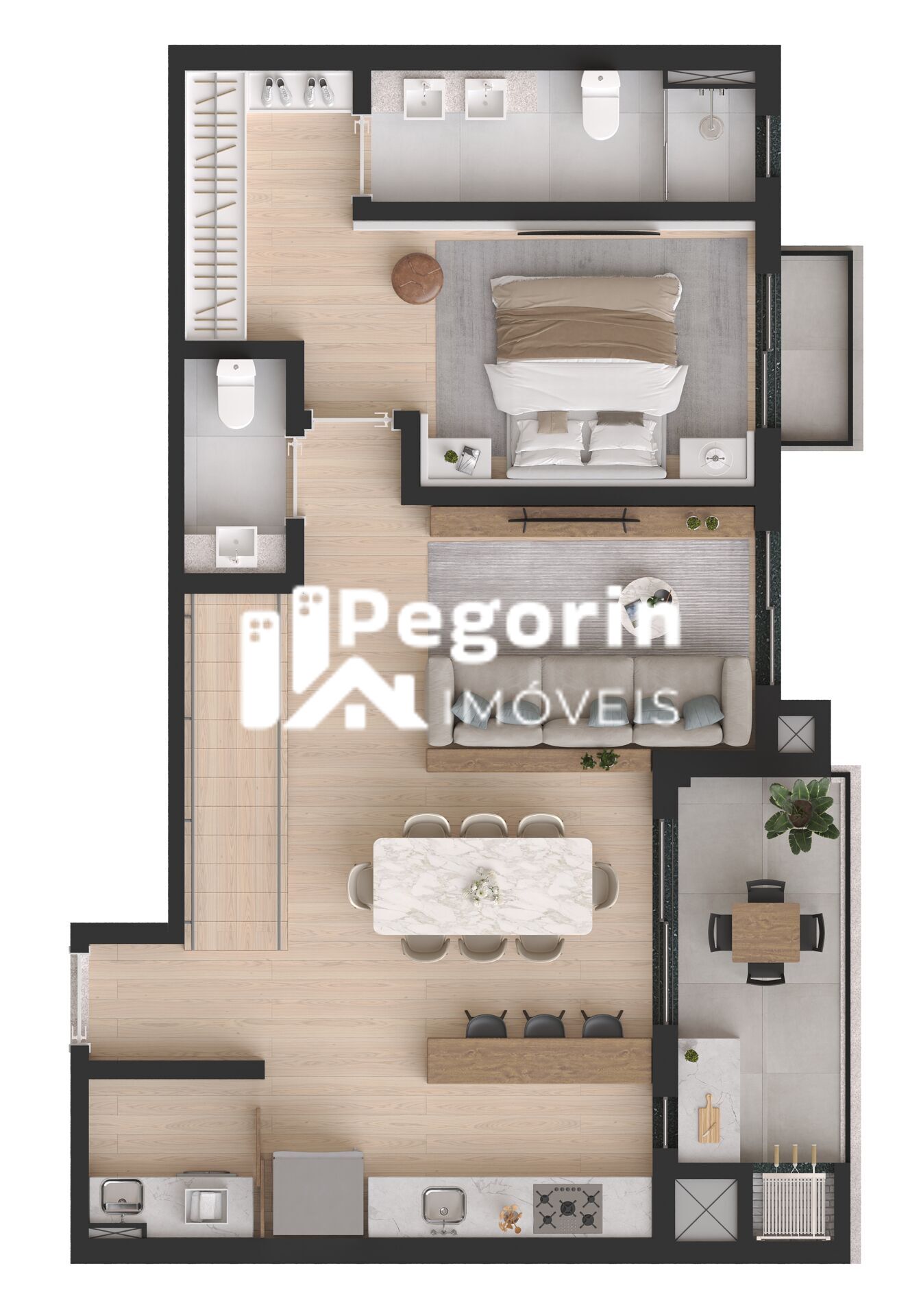 Apartamento, 3 quartos, 101 m² - Foto 28