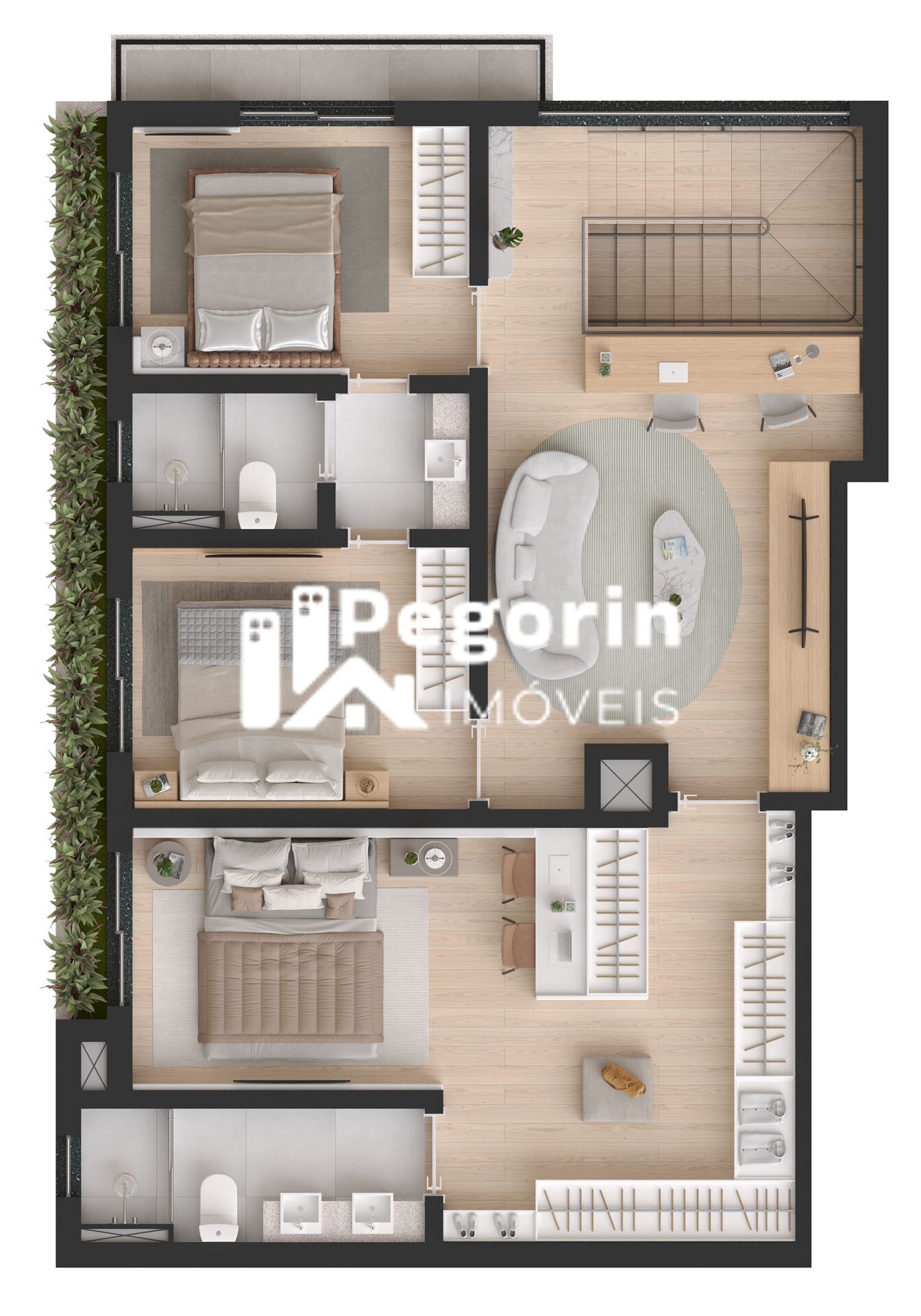 Apartamento, 3 quartos, 101 m² - Foto 35