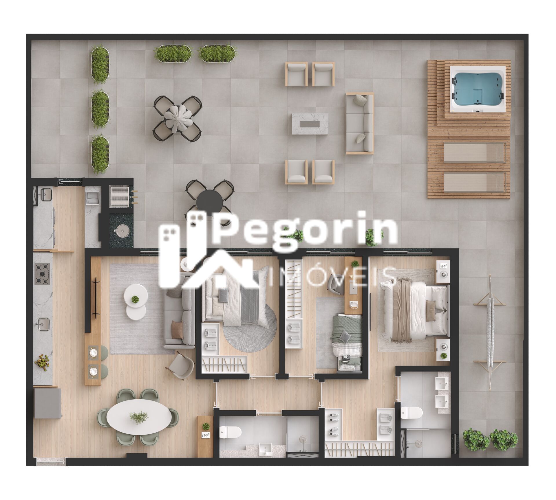 Apartamento, 3 quartos, 101 m² - Foto 38