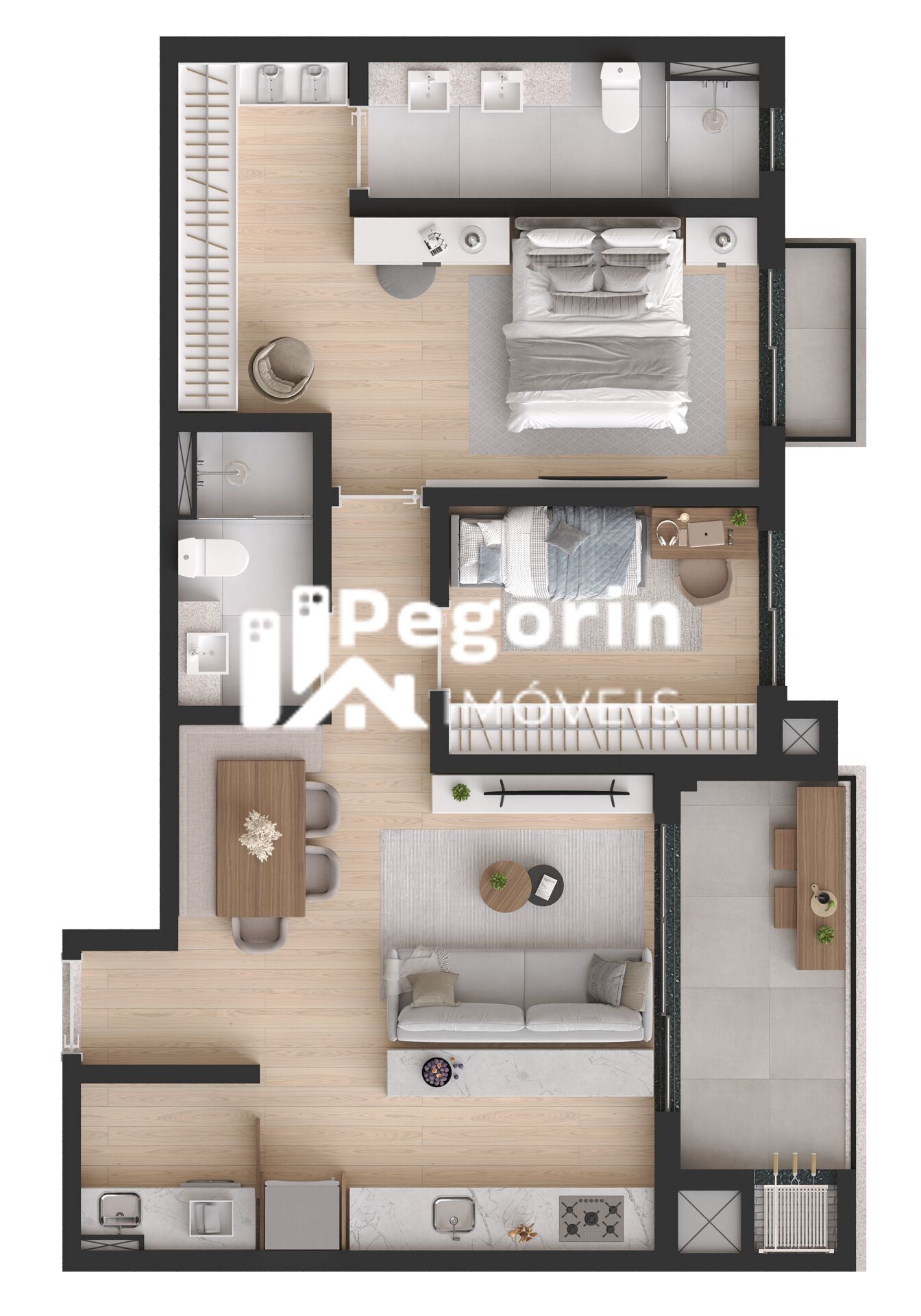 Apartamento, 3 quartos, 101 m² - Foto 40