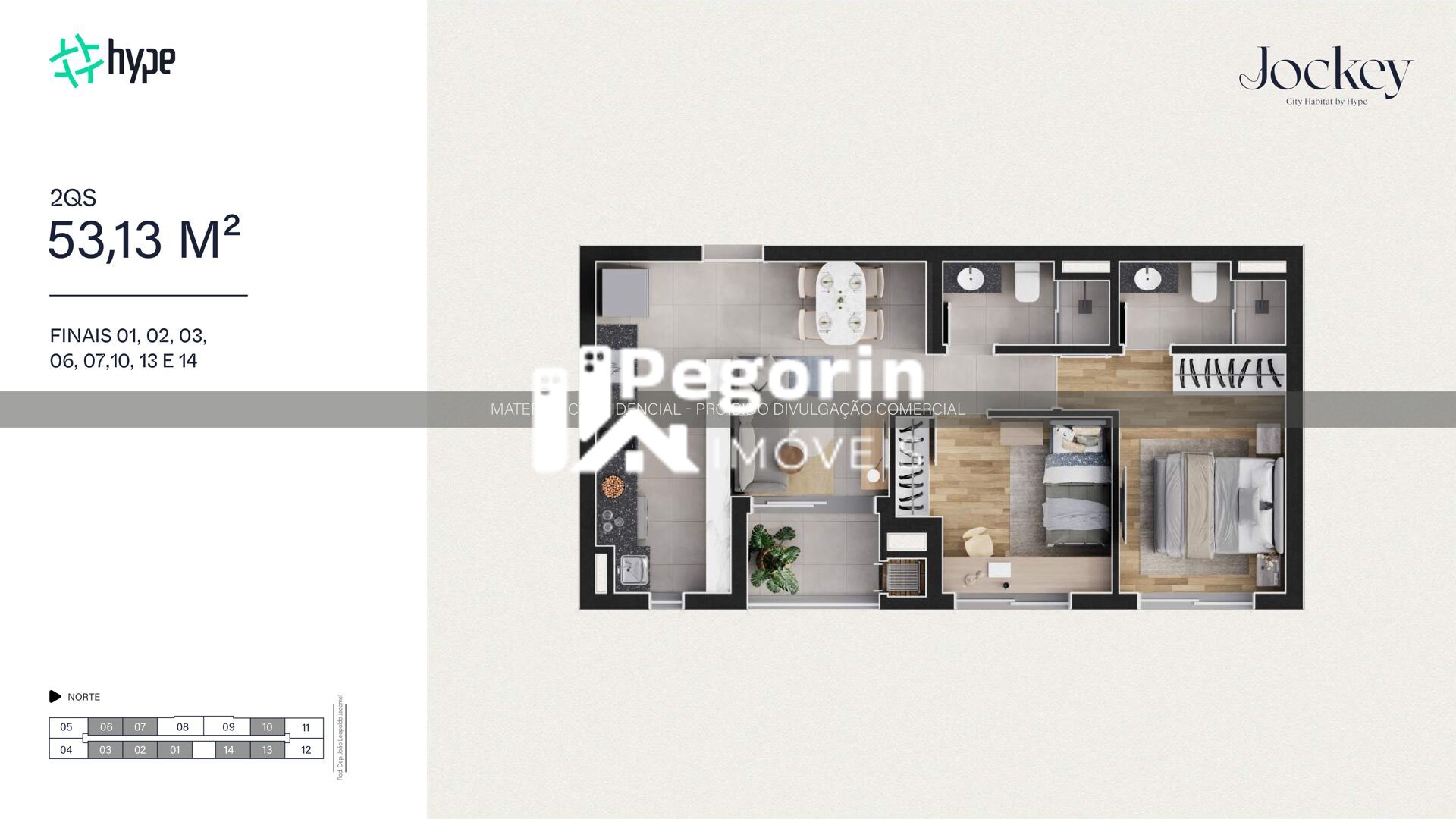 Apartamento, 3 quartos, 66 m² - Foto 43