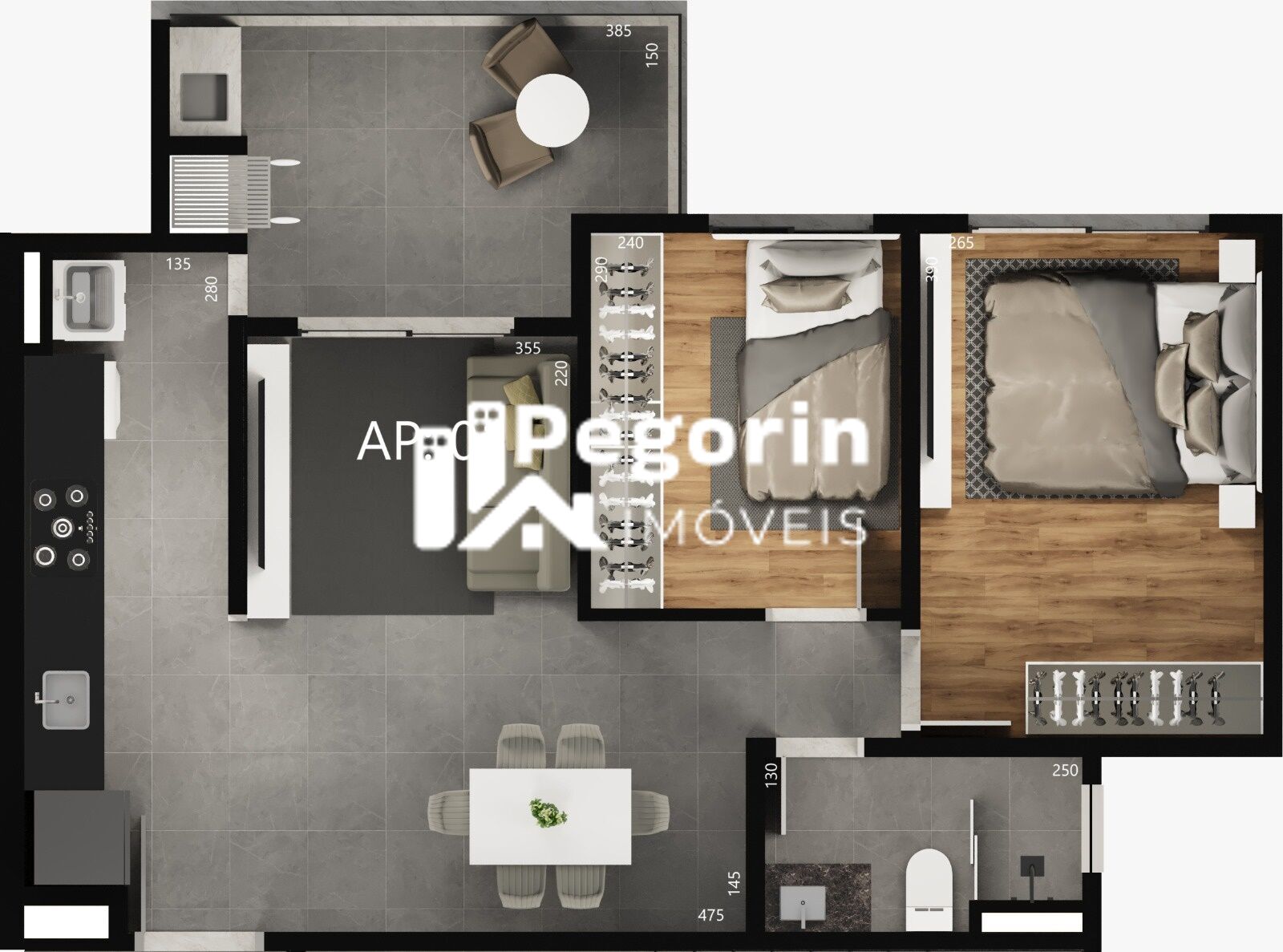 Apartamento, 2 quartos, 58 m² - Foto 15