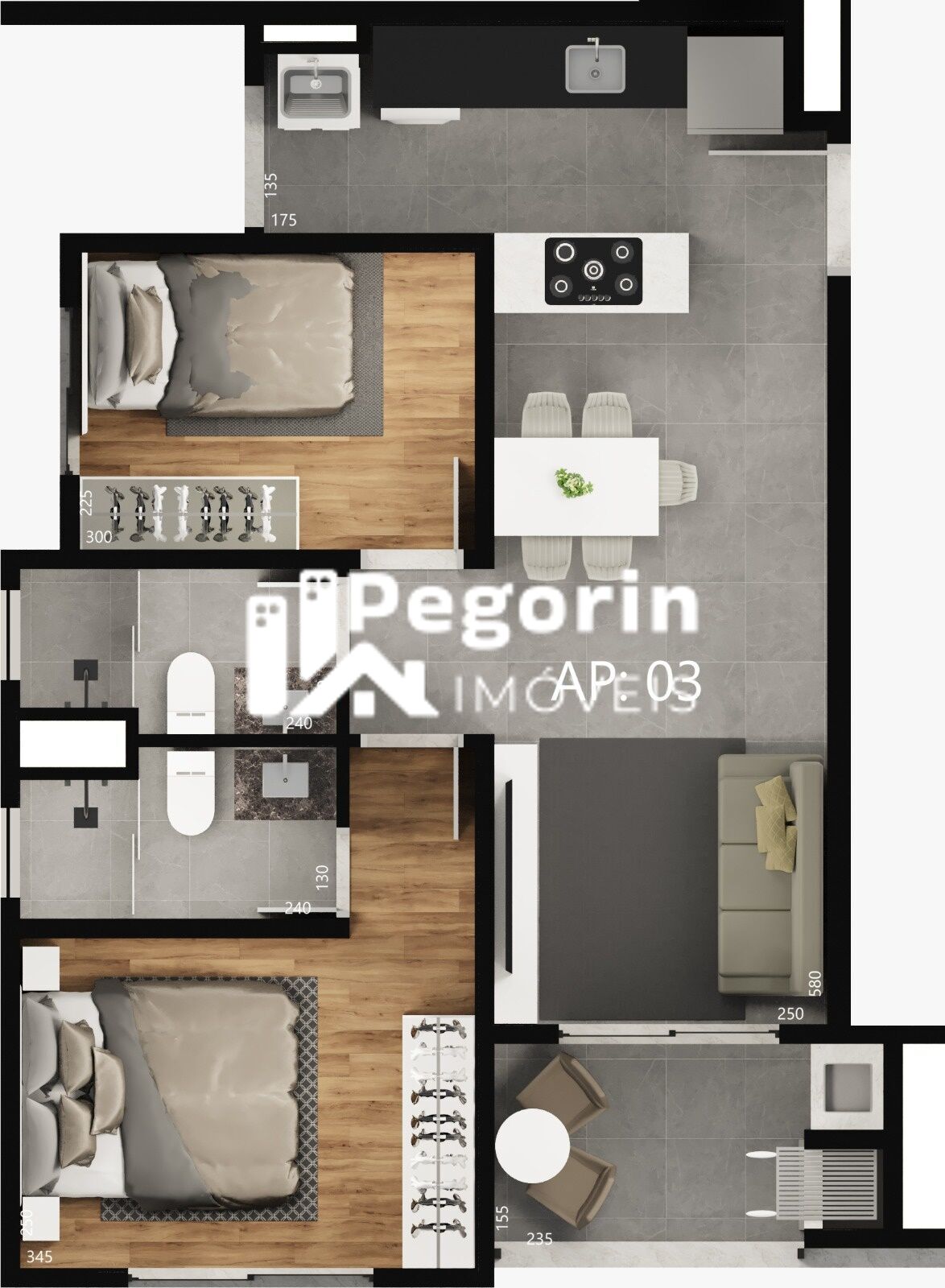 Apartamento, 2 quartos, 58 m² - Foto 17
