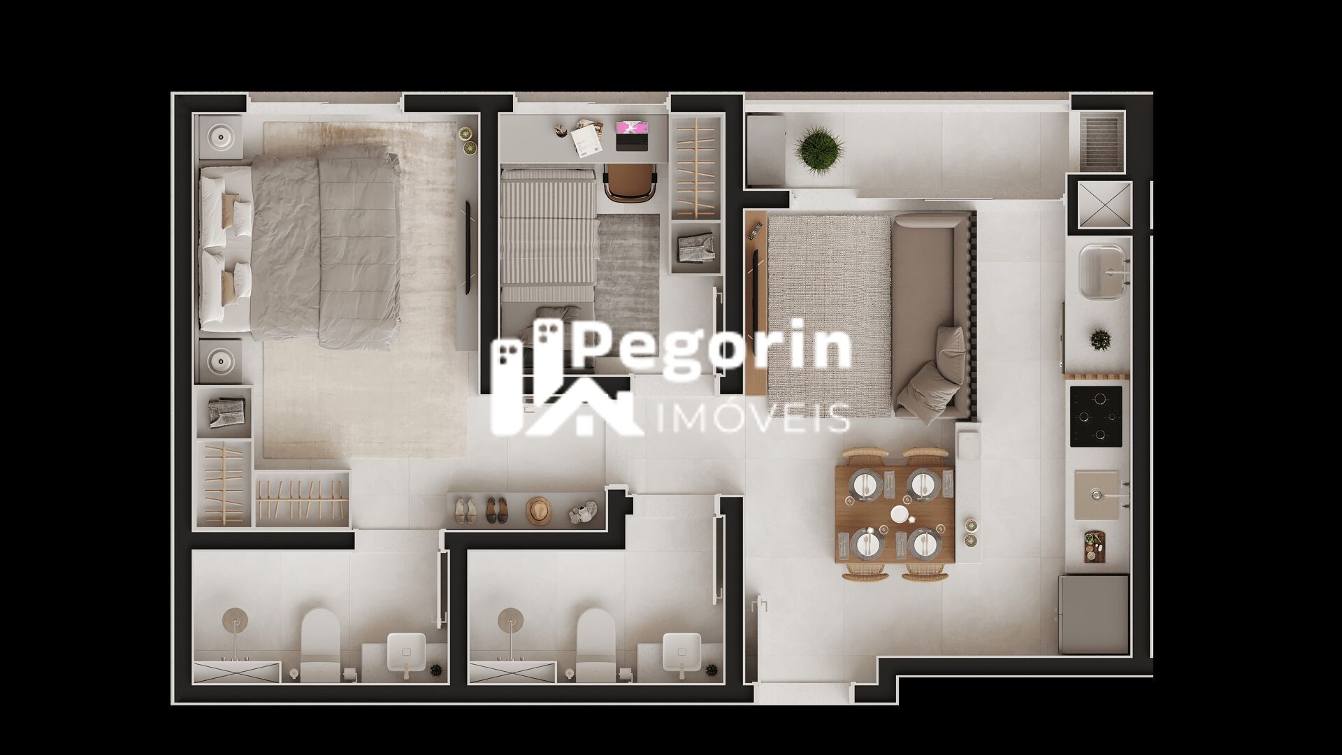 Apartamento, 3 quartos, 58 m² - Foto 33
