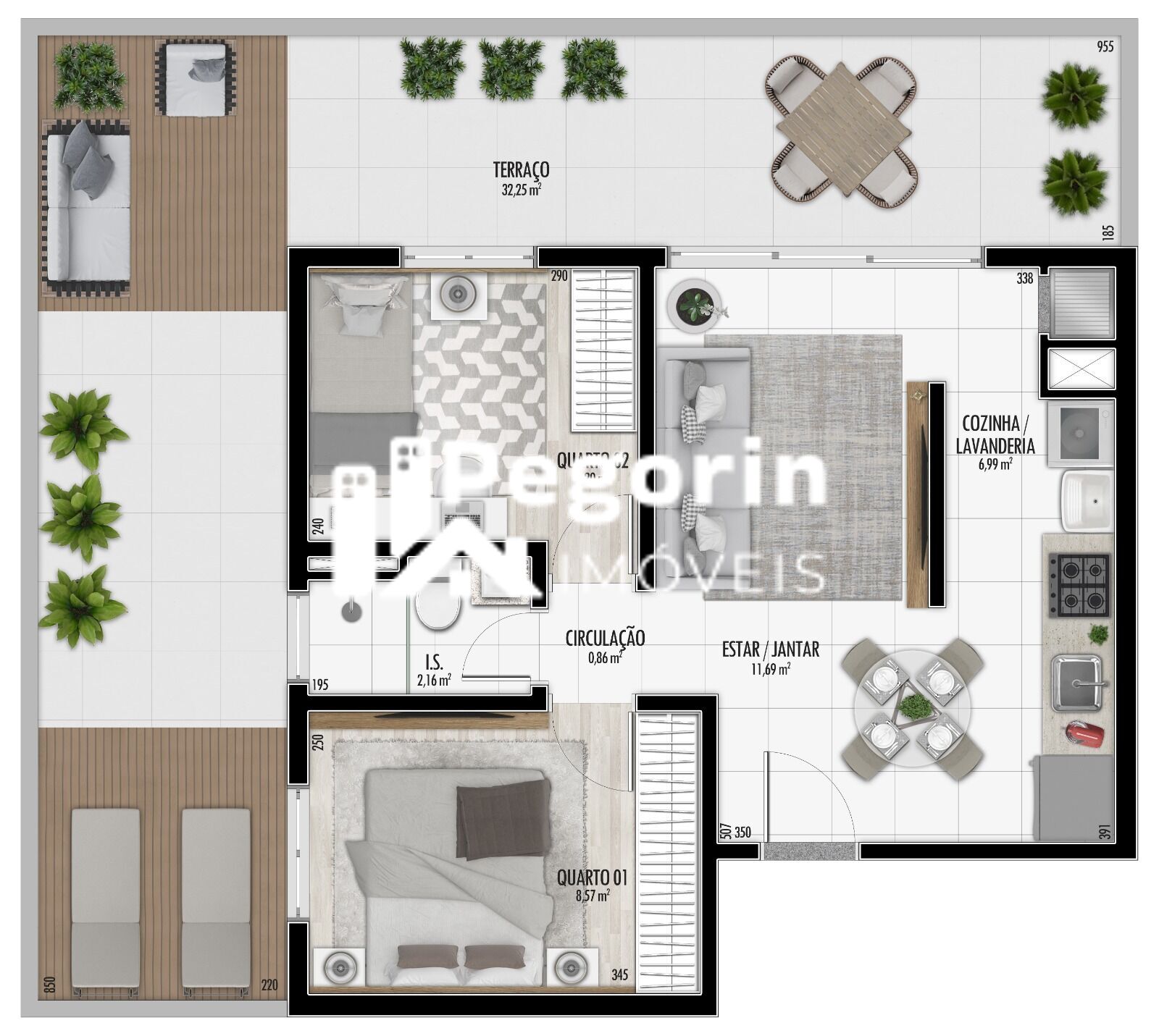 Apartamento, 2 quartos, 48 m² - Foto 21