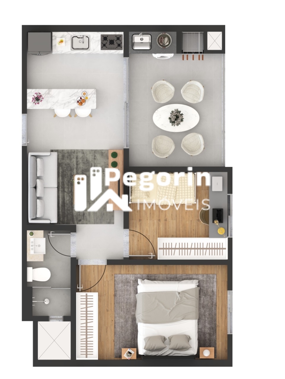Apartamento, 2 quartos, 51 m² - Foto 35
