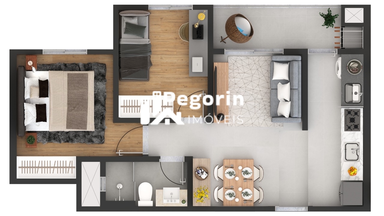 Apartamento, 2 quartos, 51 m² - Foto 37