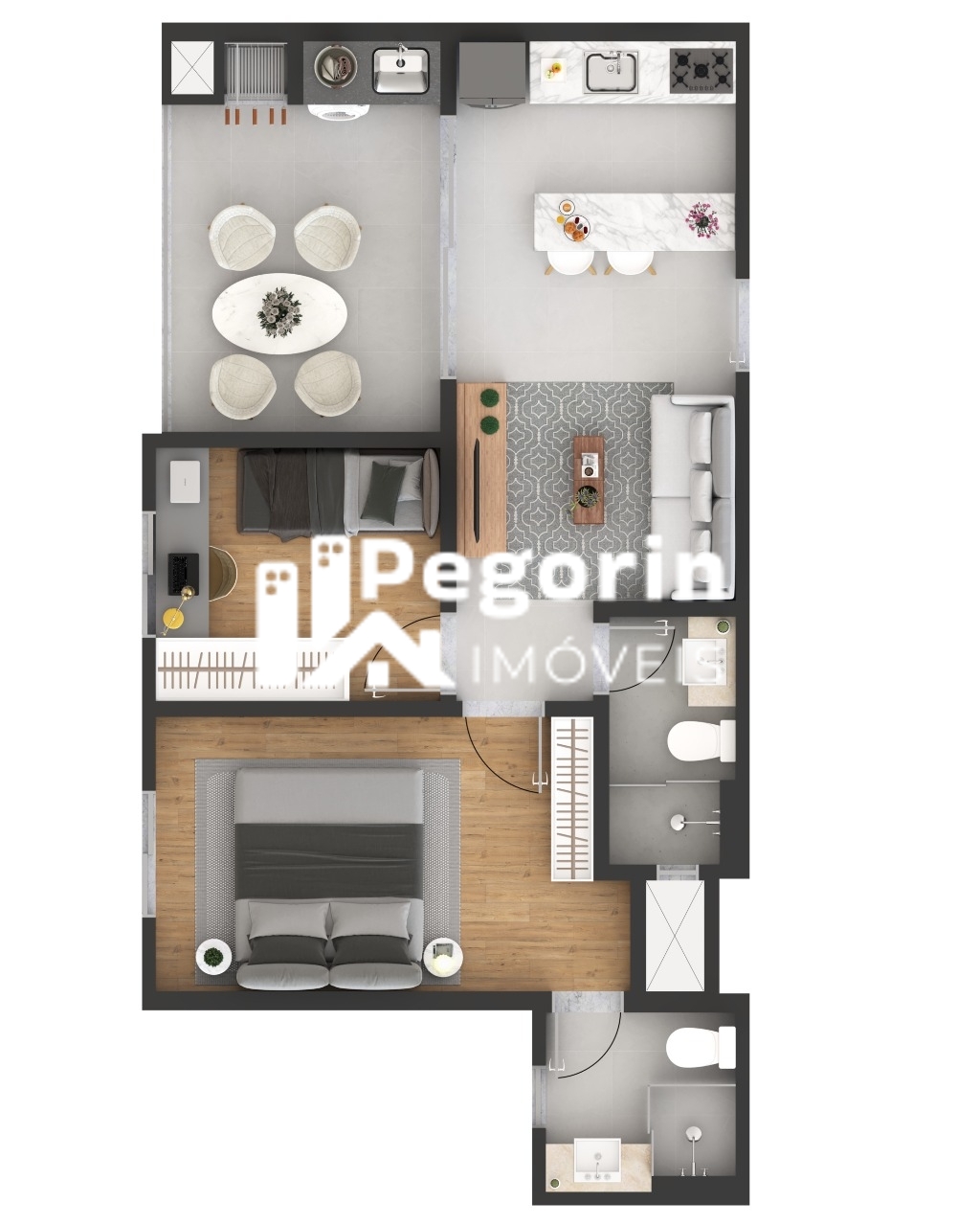 Apartamento, 2 quartos, 51 m² - Foto 39