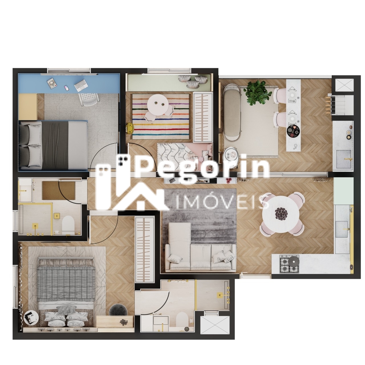 Apartamento, 2 quartos, 51 m² - Foto 40