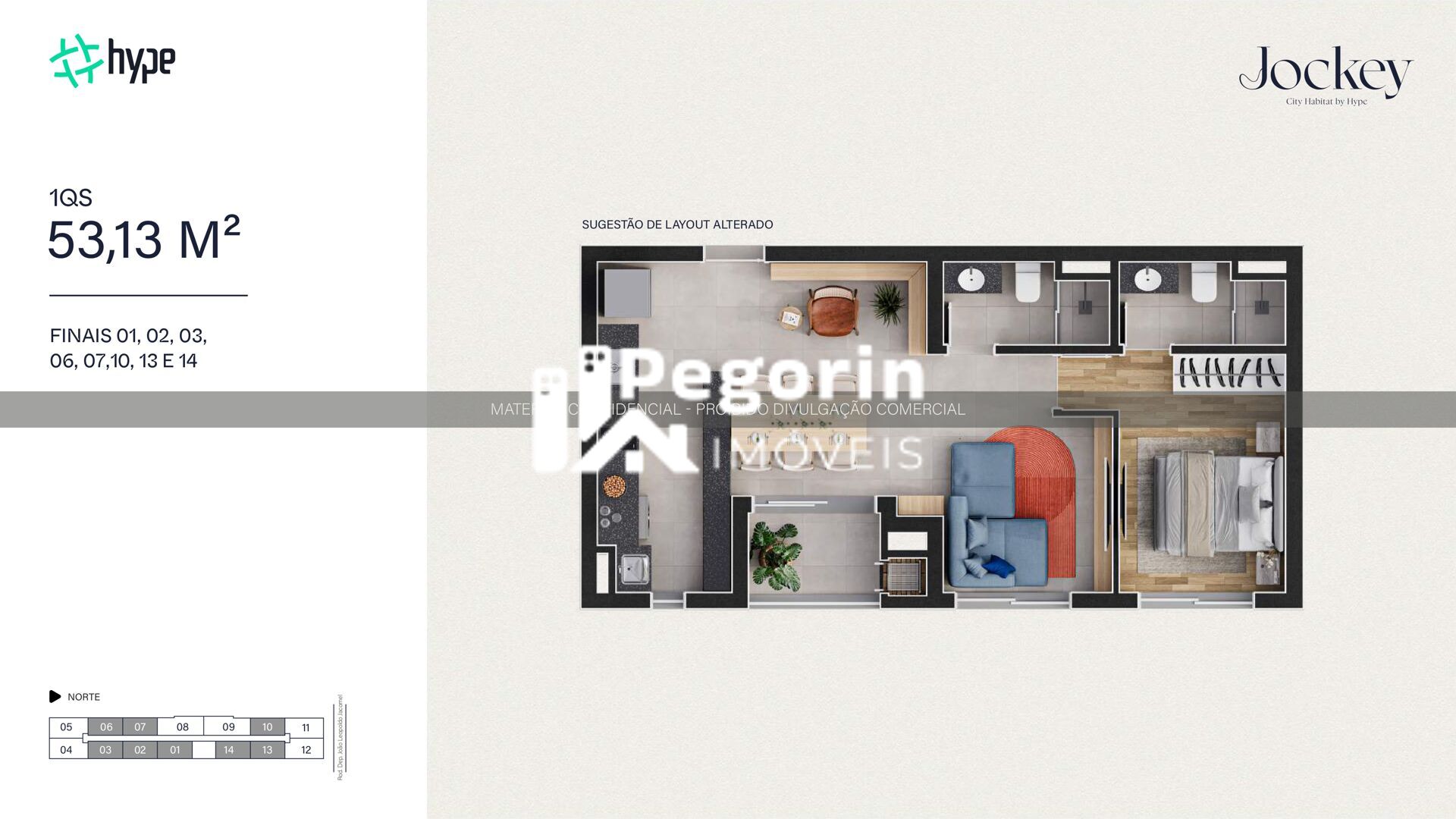 Apartamento, 2 quartos, 53 m² - Foto 45