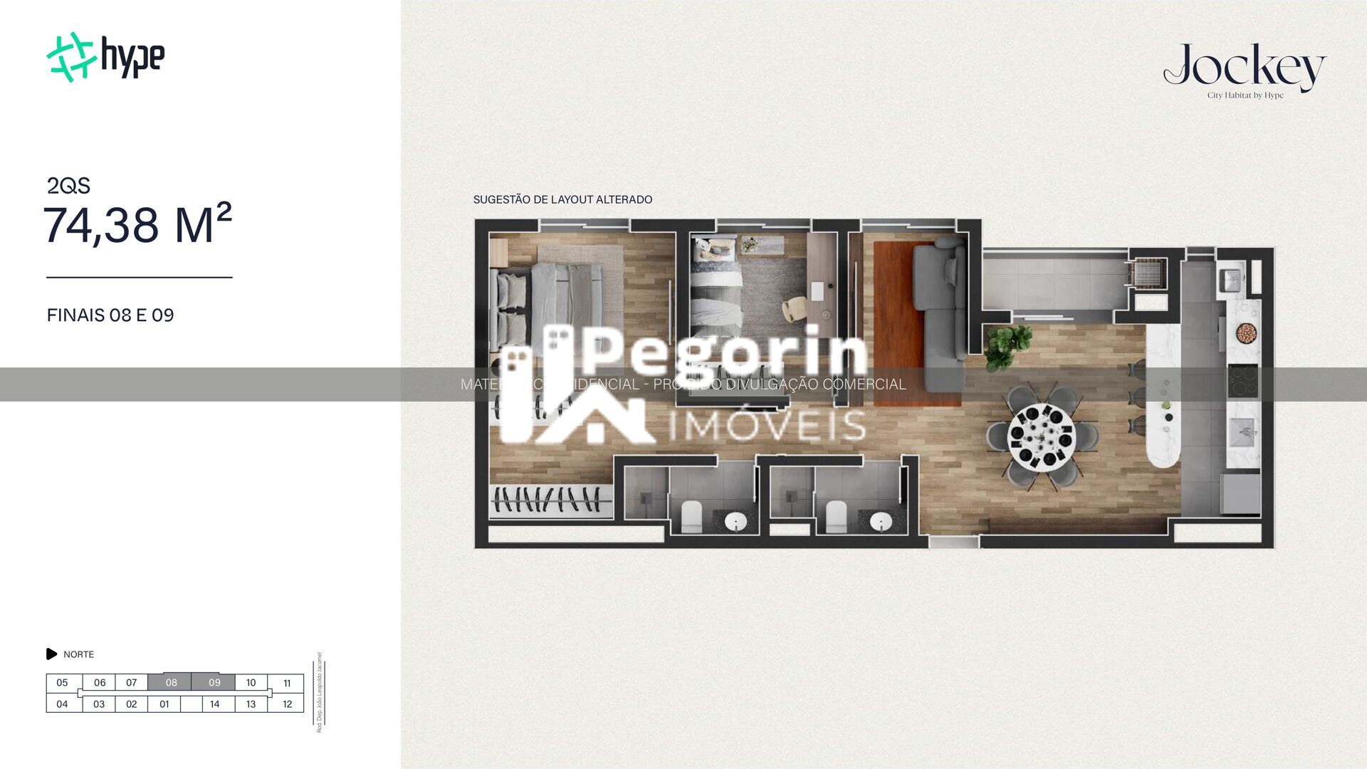 Apartamento, 2 quartos, 53 m² - Foto 47