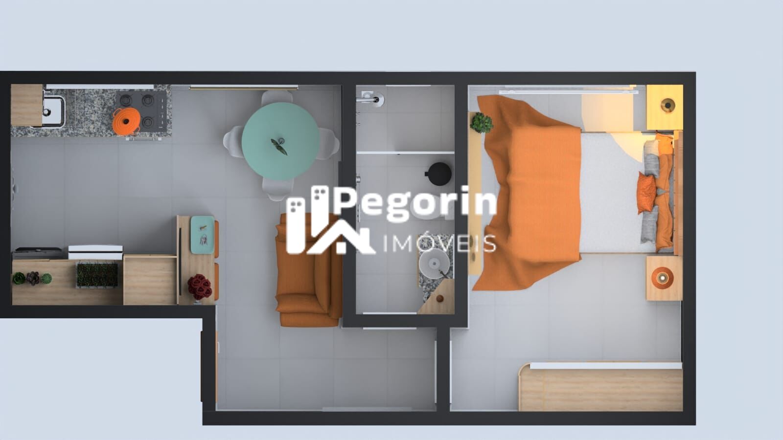 Apartamento, 1 quarto, 26 m² - Foto 9