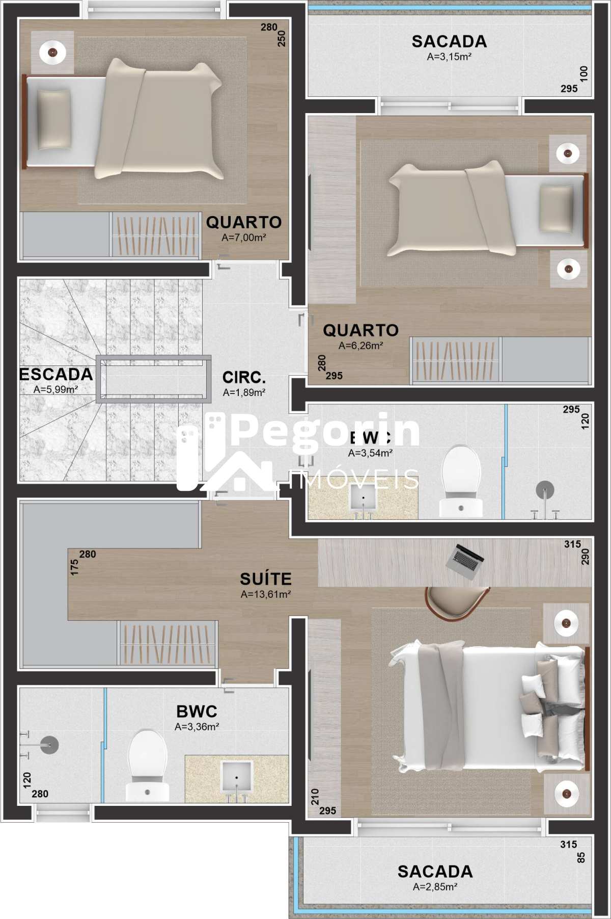 Sobrado, 3 quartos, 119 m² - Foto 15