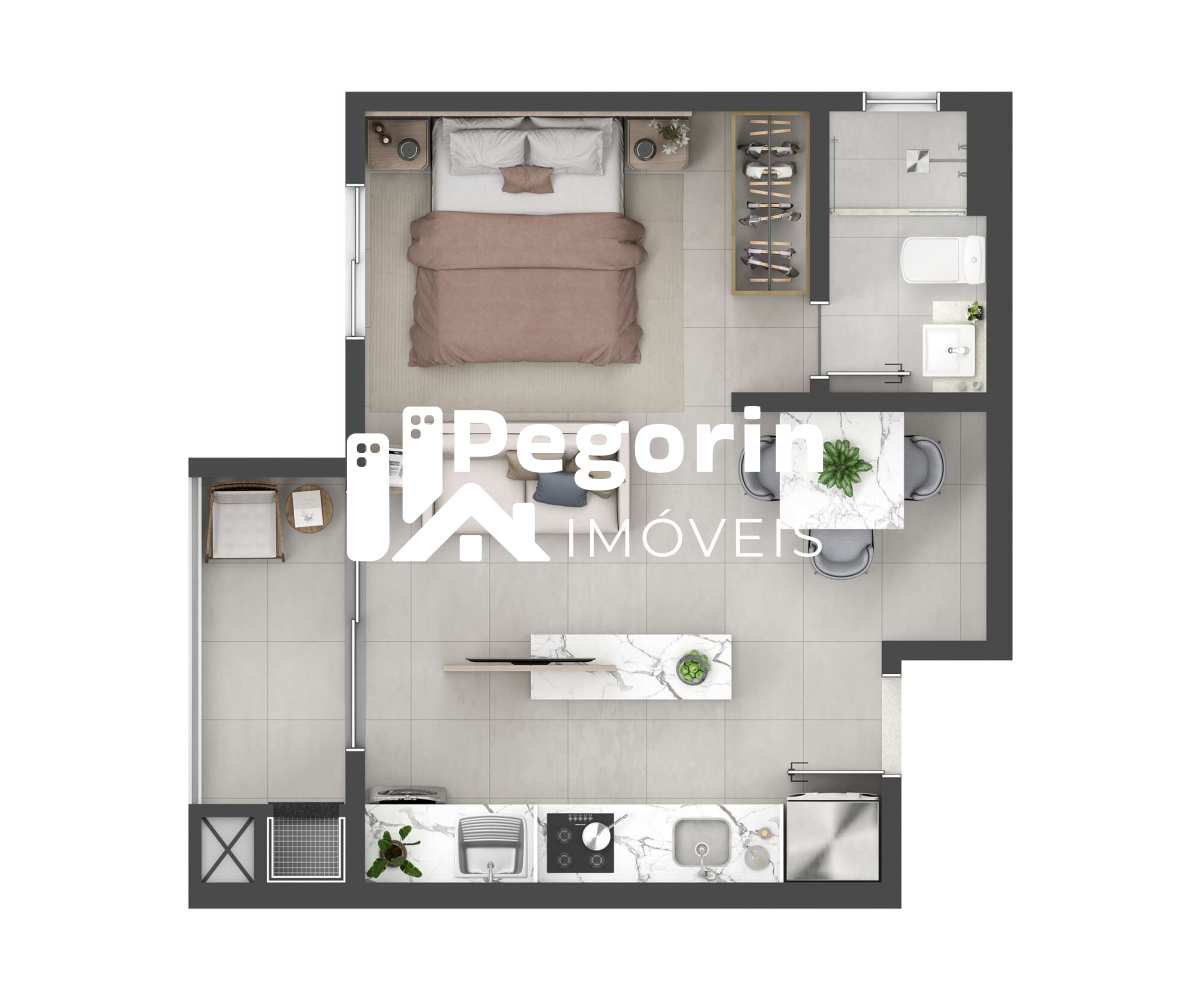 Apartamento, 3 quartos, 58 m² - Foto 22