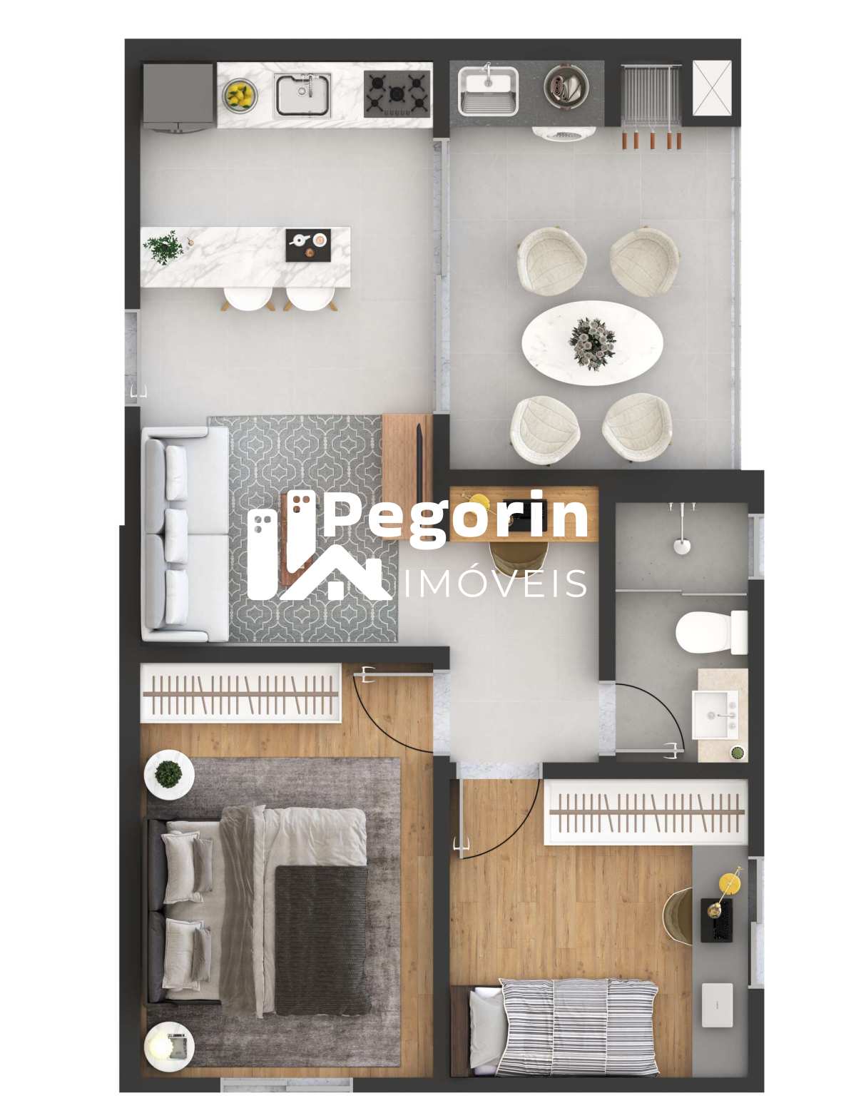 Apartamento, 3 quartos, 58 m² - Foto 26