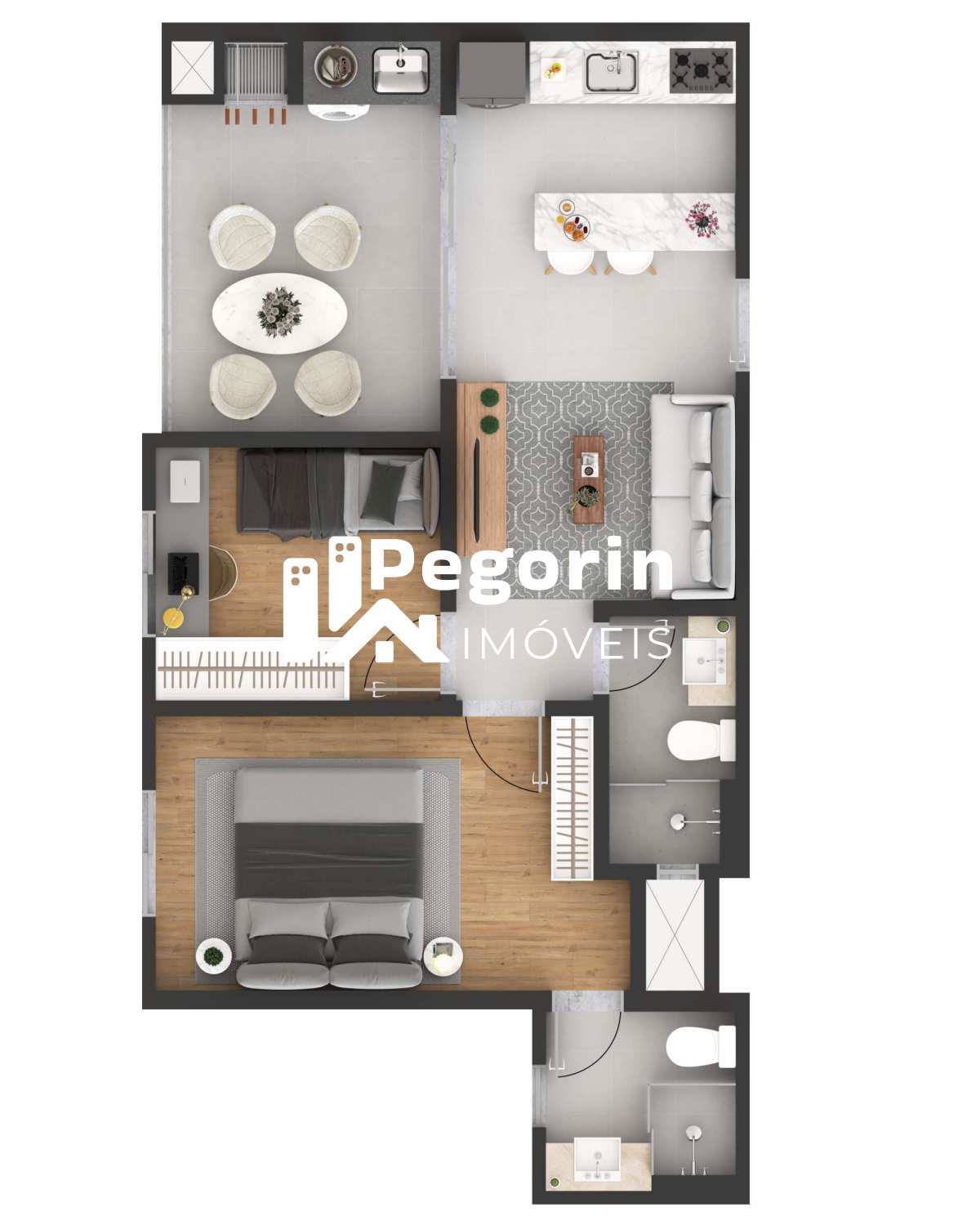 Apartamento, 3 quartos, 58 m² - Foto 27