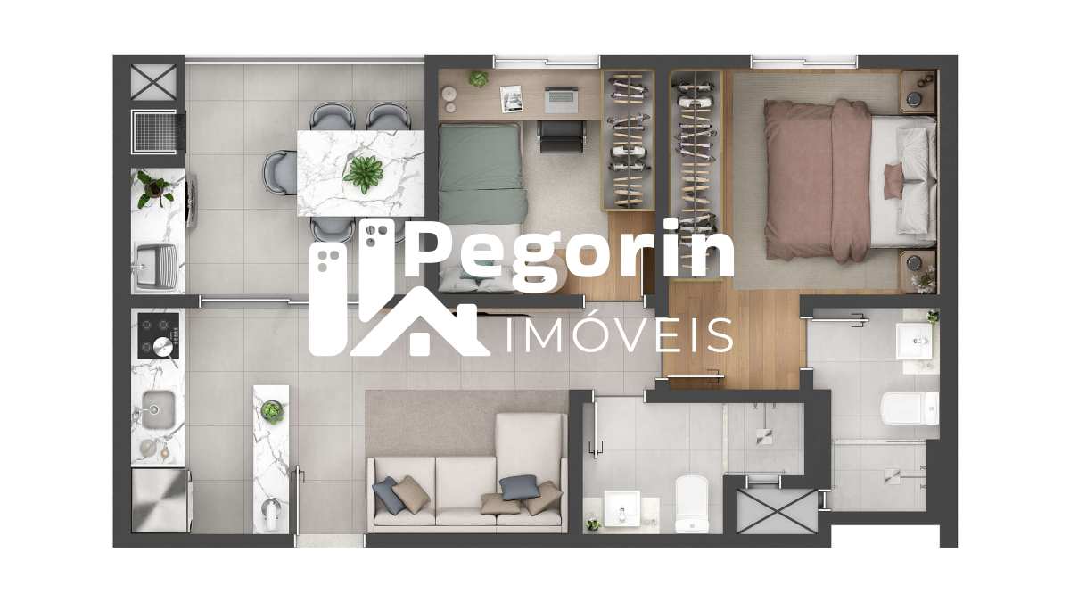 Apartamento, 3 quartos, 58 m² - Foto 28