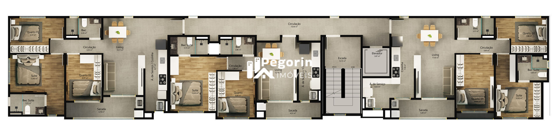 Apartamento, 2 quartos, 62 m² - Foto 17