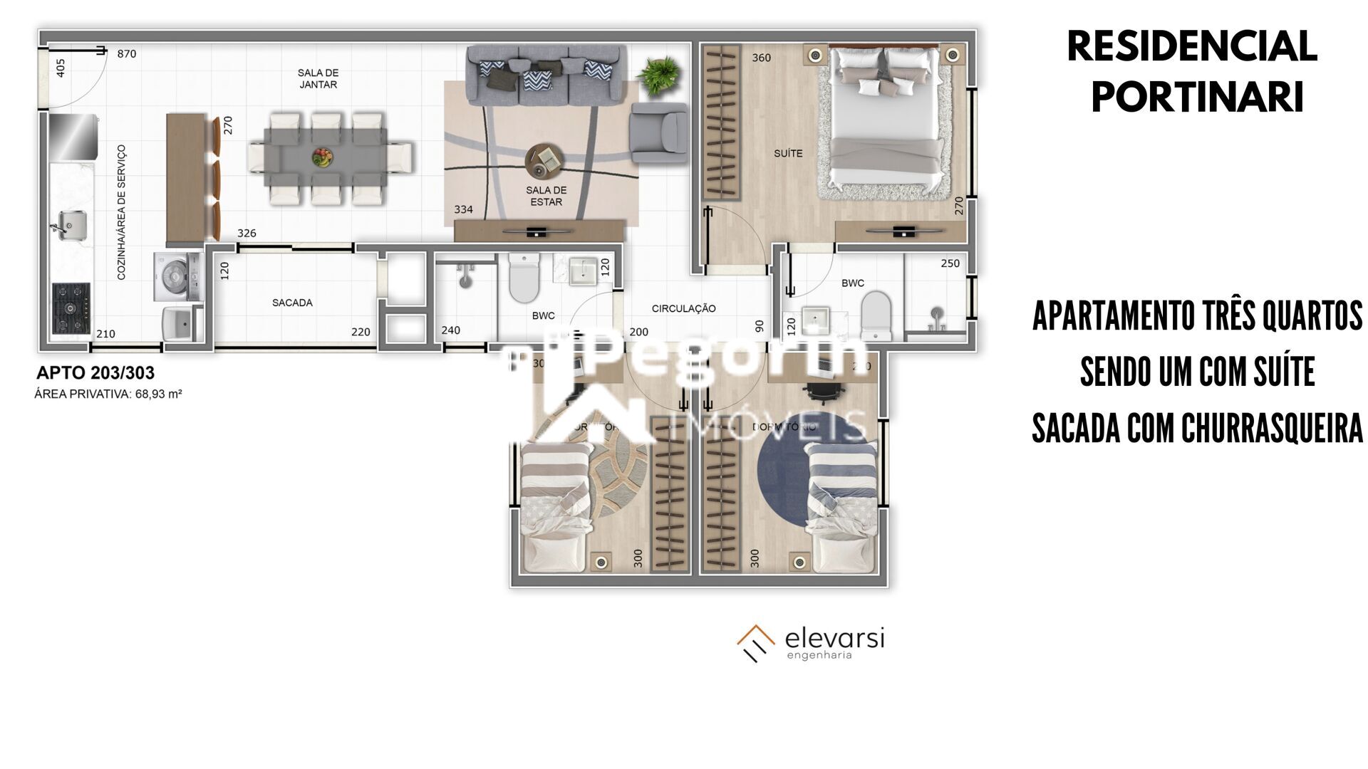 Apartamento, 3 quartos, 48 m² - Foto 10