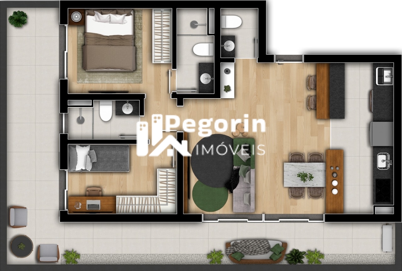 Apartamento, 3 quartos, 62 m² - Foto 25