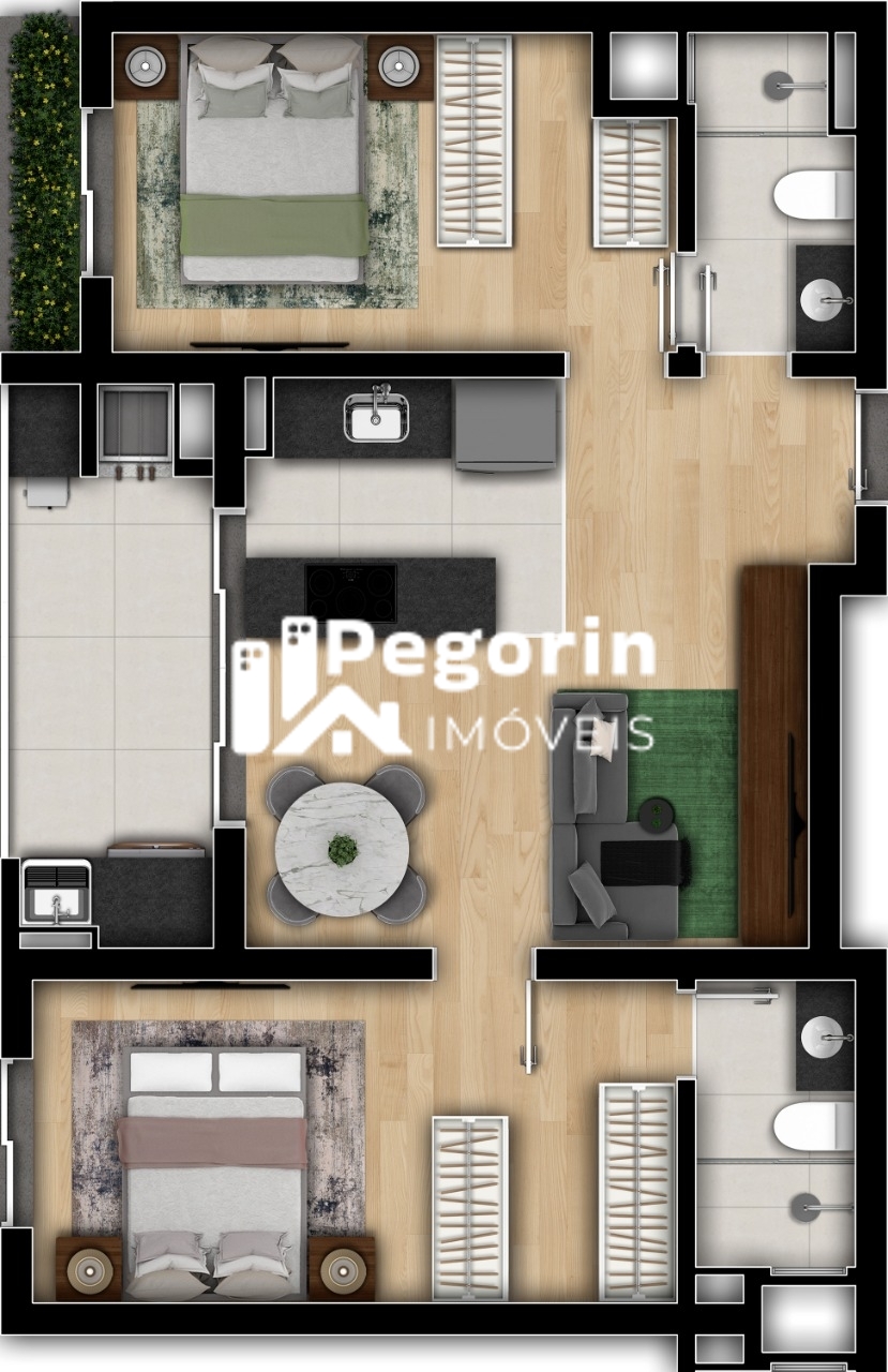 Apartamento, 3 quartos, 62 m² - Foto 32