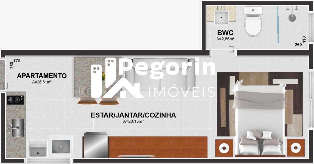 Apartamento, 2 quartos, 56 m² - Foto 24