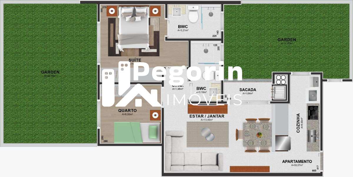 Apartamento, 2 quartos, 56 m² - Foto 27