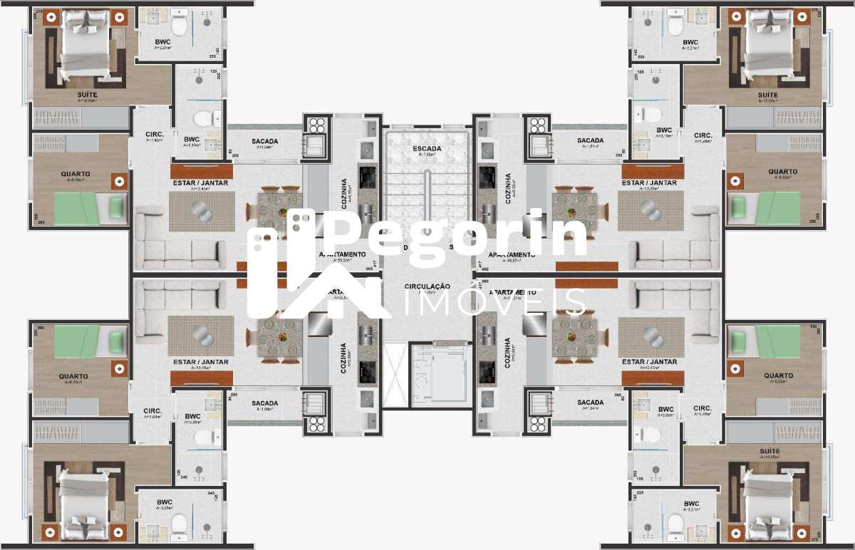 Apartamento, 2 quartos, 56 m² - Foto 28
