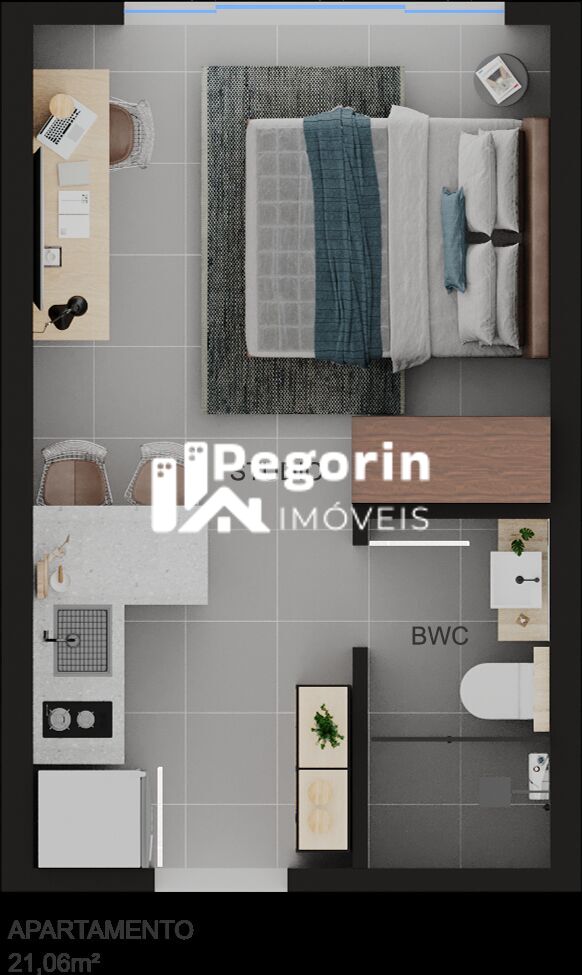 Apartamento, 2 quartos, 35 m² - Foto 39