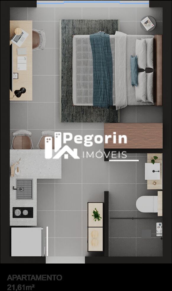 Apartamento, 2 quartos, 35 m² - Foto 41