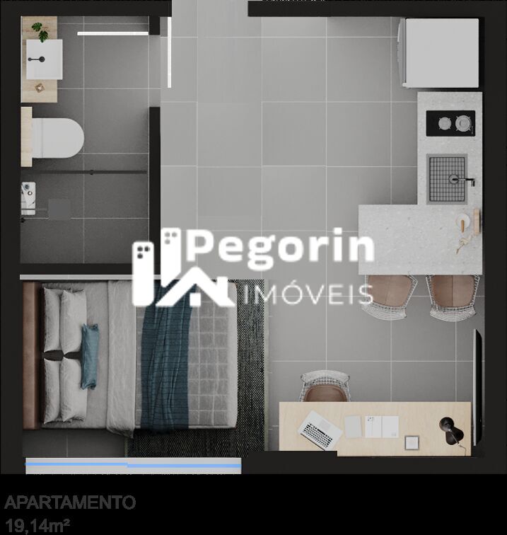 Apartamento, 2 quartos, 35 m² - Foto 44