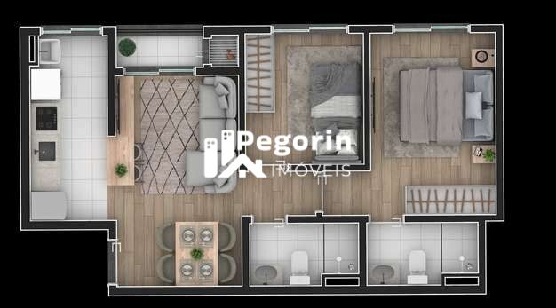 Apartamento, 2 quartos, 46 m² - Foto 23
