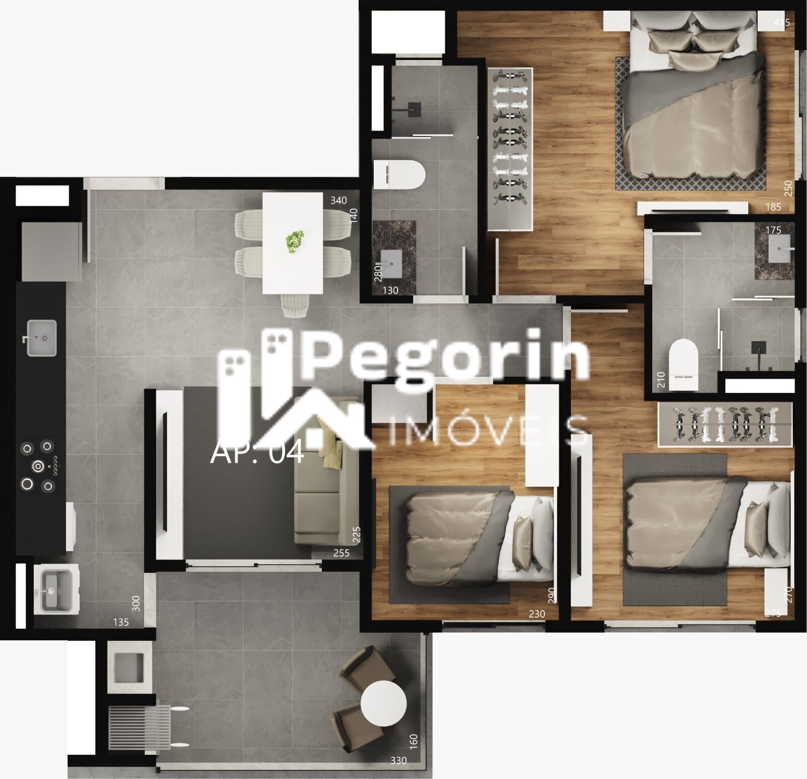 Apartamento, 2 quartos, 59 m² - Foto 18