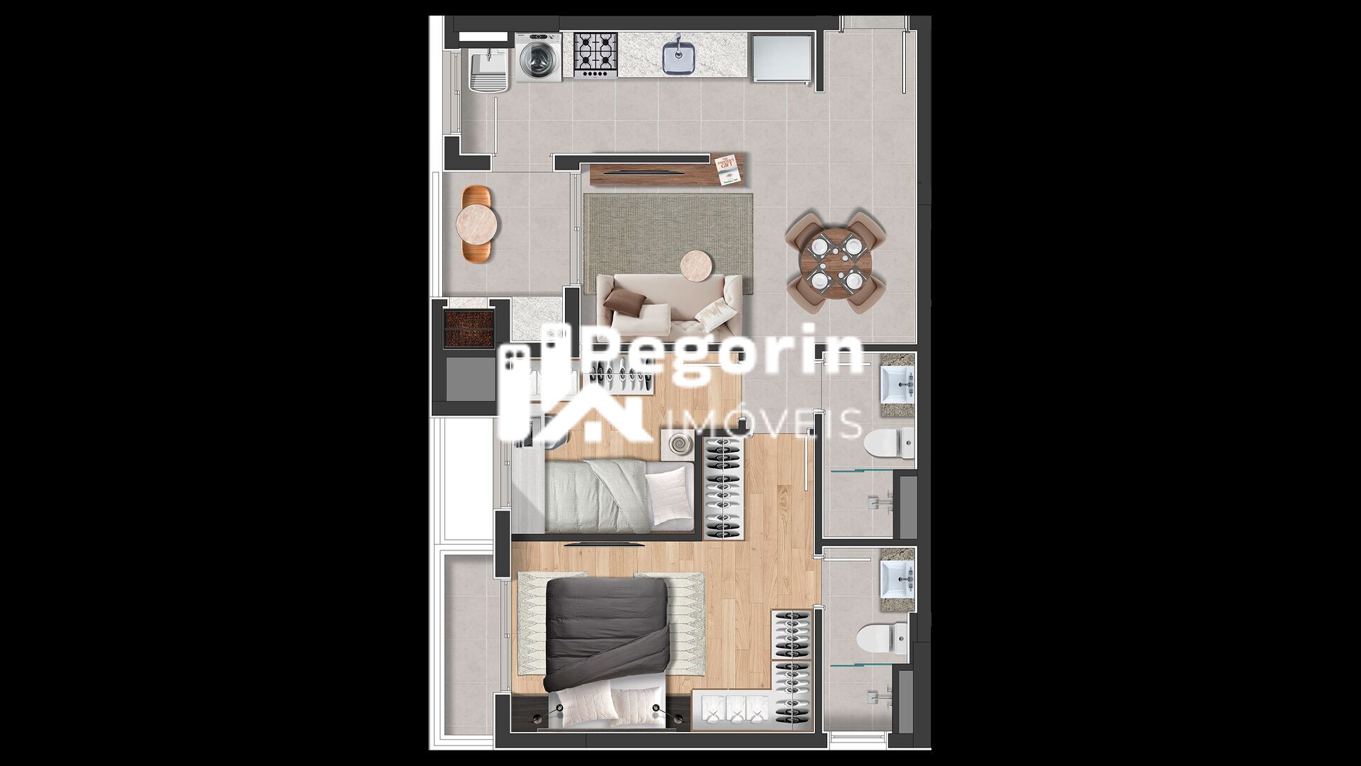 Apartamento, 2 quartos, 61 m² - Foto 31