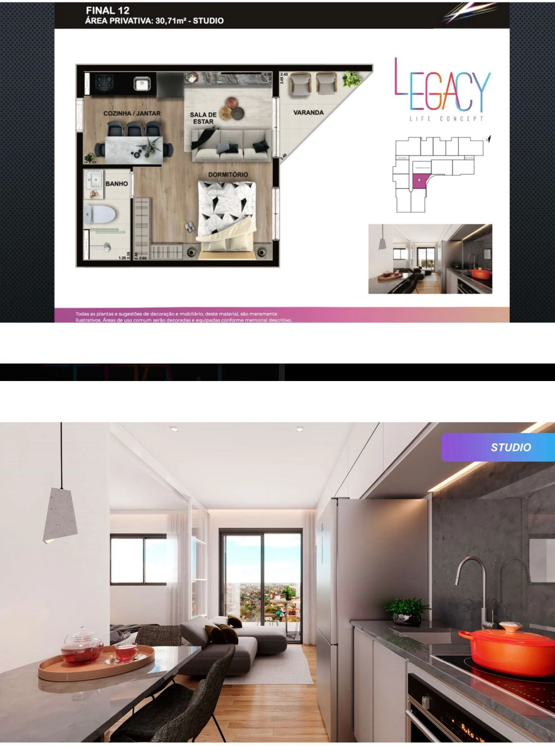 Apartamento, 2 quartos, 46 m² - Foto 7