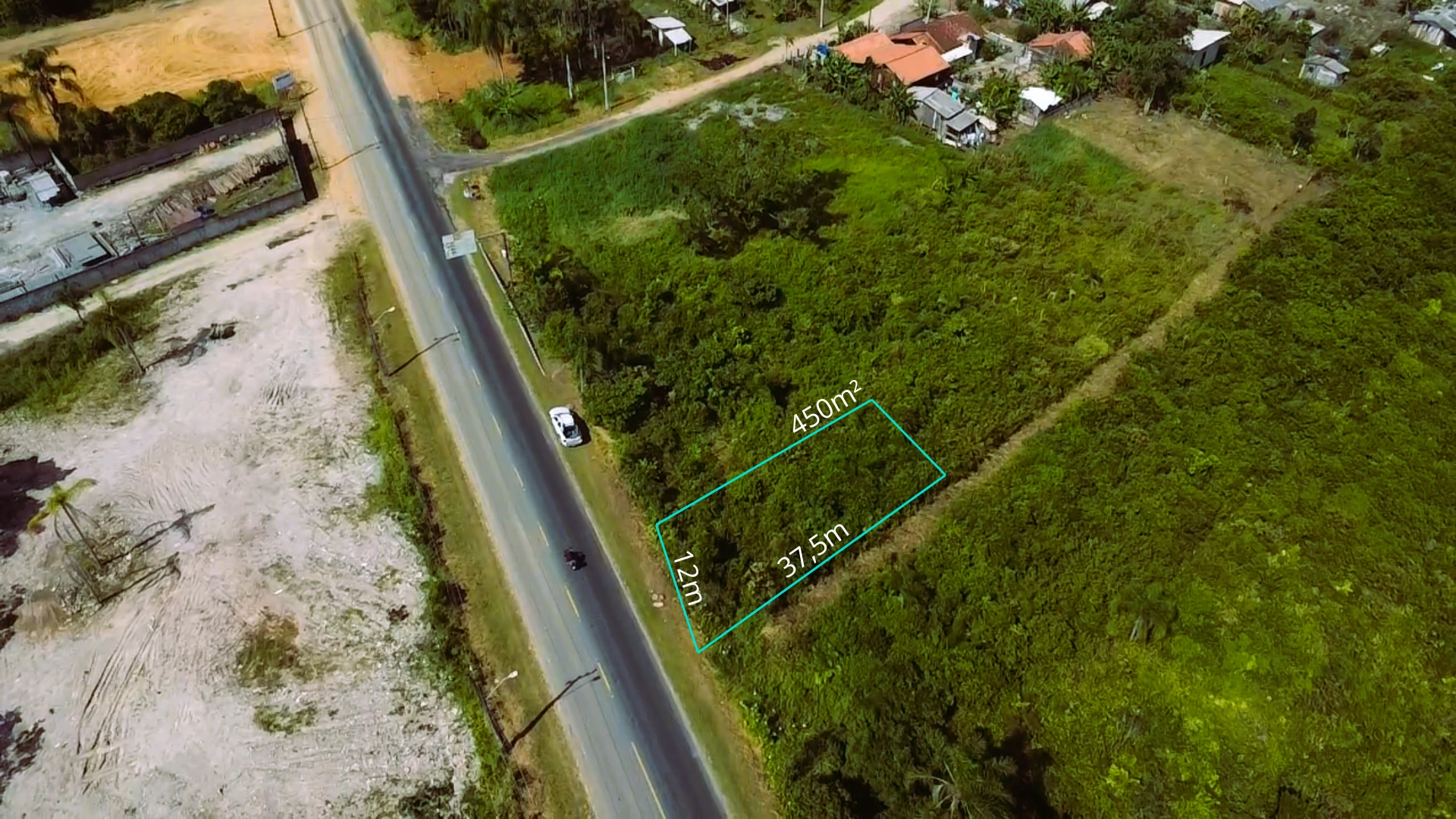 TERRENO COMERCIAL 450m² NA ENTRADA DE ITAPOÁ 