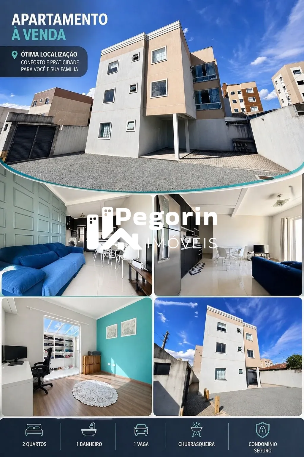 Apartamento, 3 quartos, 67 m² - Foto 3