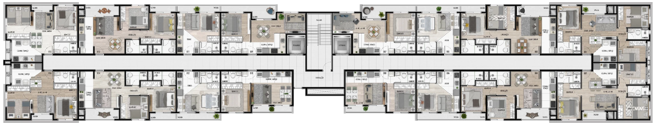 Apartamento, 3 quartos, 58 m² - Foto 26