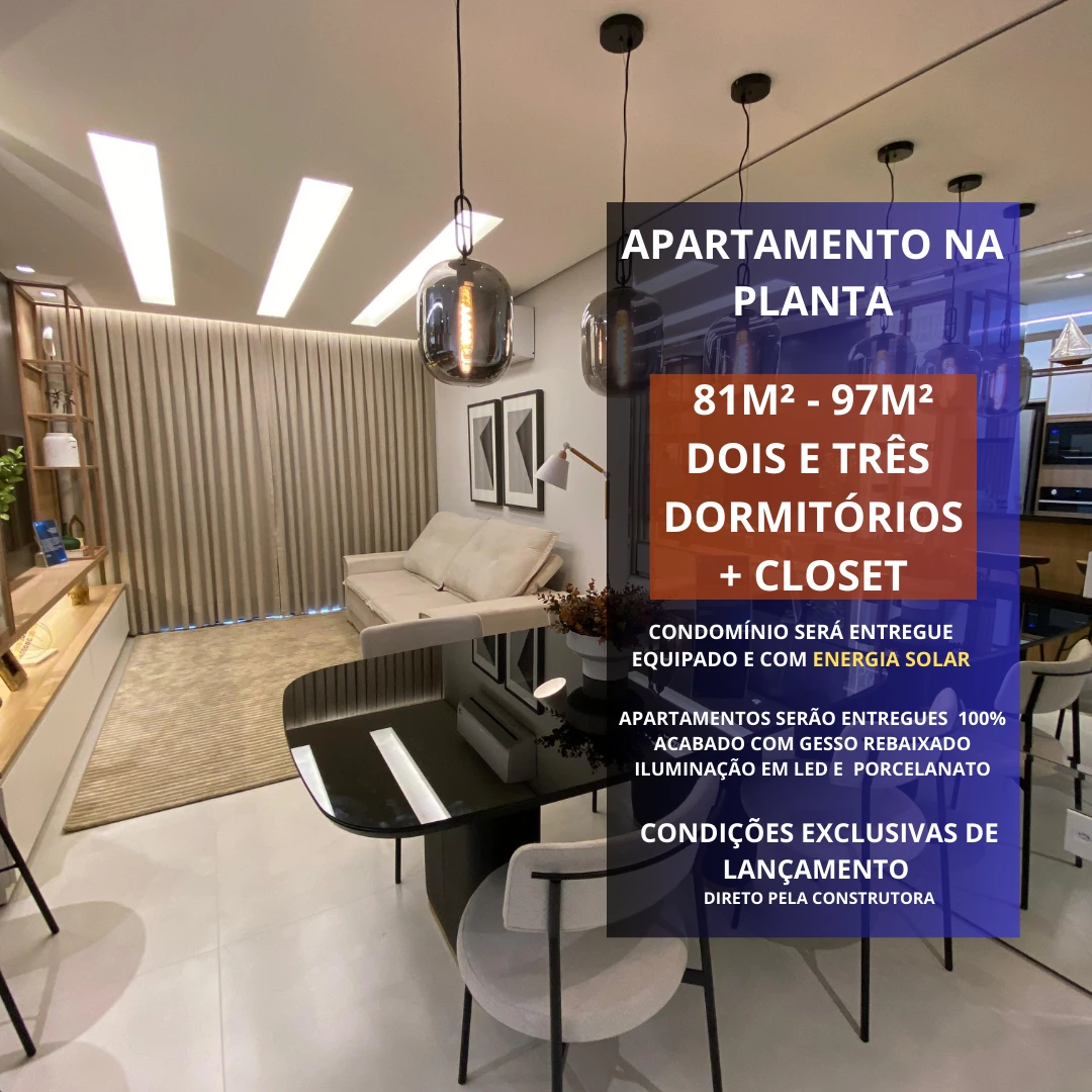 Apartamento na planta condomínio Lake Boulevard
