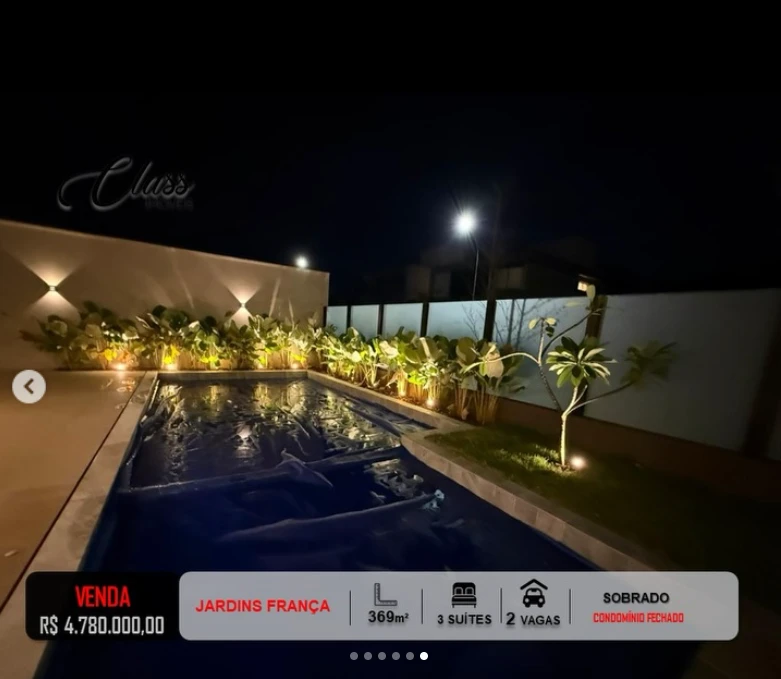SOBRADO JARDINS FRANÇA