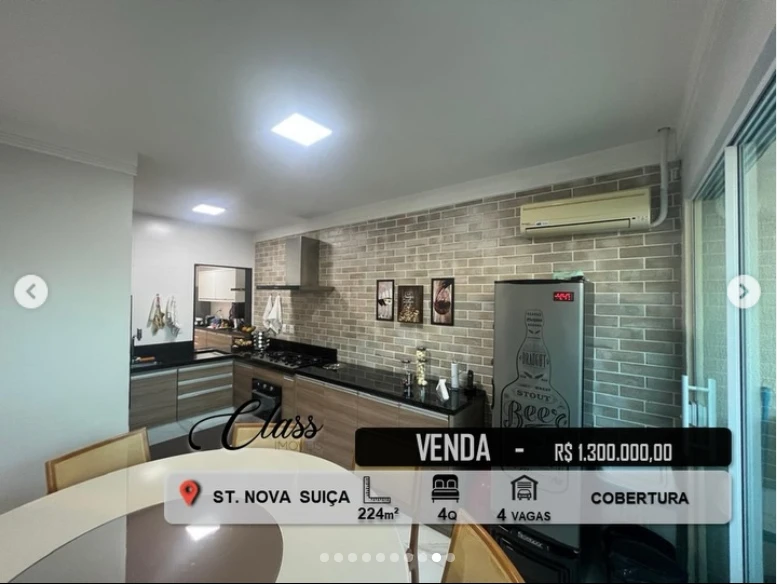 COBERTURA À VENDA 
