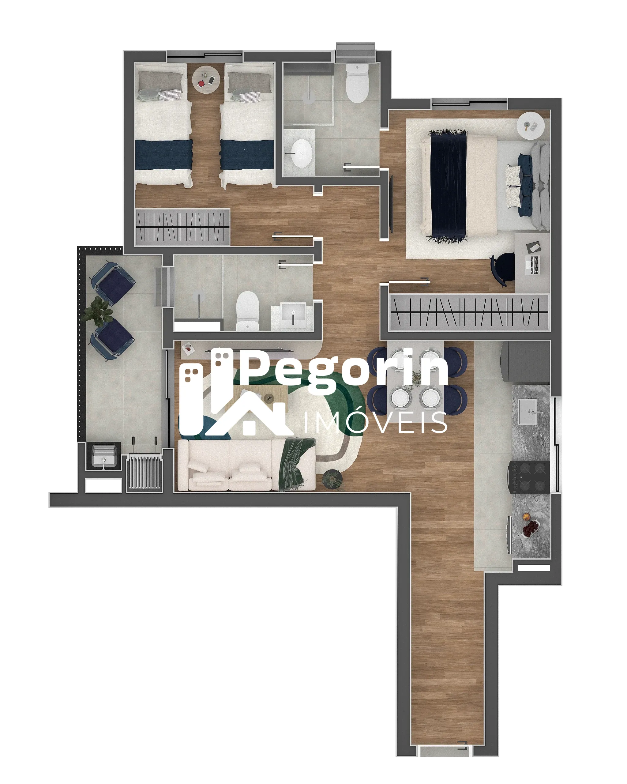 Apartamento, 3 quartos, 104 m² - Foto 27
